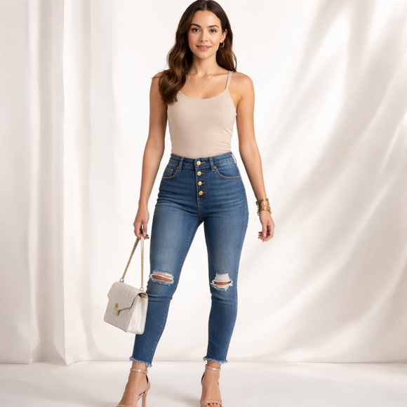 STS Blue Denim - 🦋✨ 5-Button “Butterfly” Distressed Jeans ✨🦋 Bundle & Save, #PoshmarkCanada